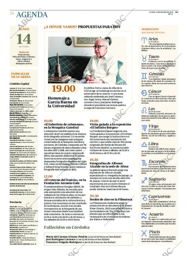ABC CORDOBA 14-01-2019 página 28