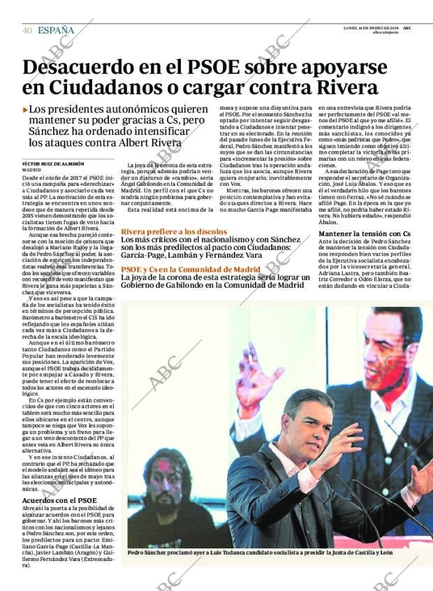 ABC CORDOBA 14-01-2019 página 40