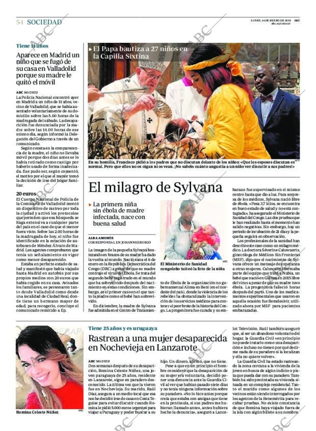 ABC CORDOBA 14-01-2019 página 54