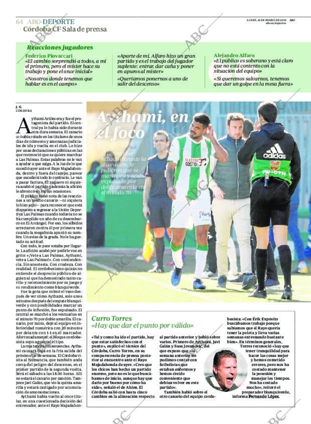 ABC CORDOBA 14-01-2019 página 64