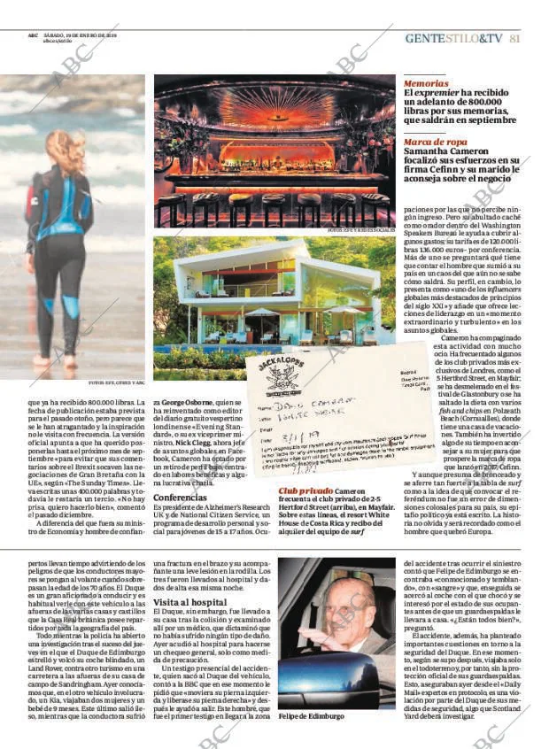 ABC MADRID 19-01-2019 página 81