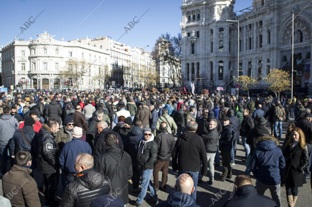 Huelga de Taxis en Madrid