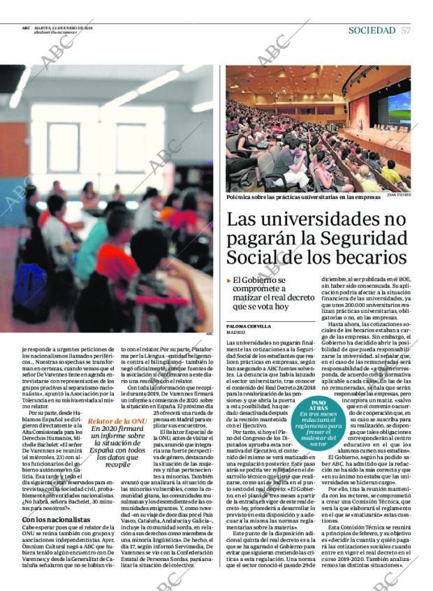 ABC SEVILLA 22-01-2019 página 57