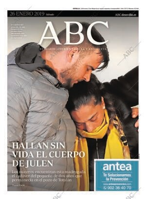 ABC SEVILLA 26-01-2019 página 1