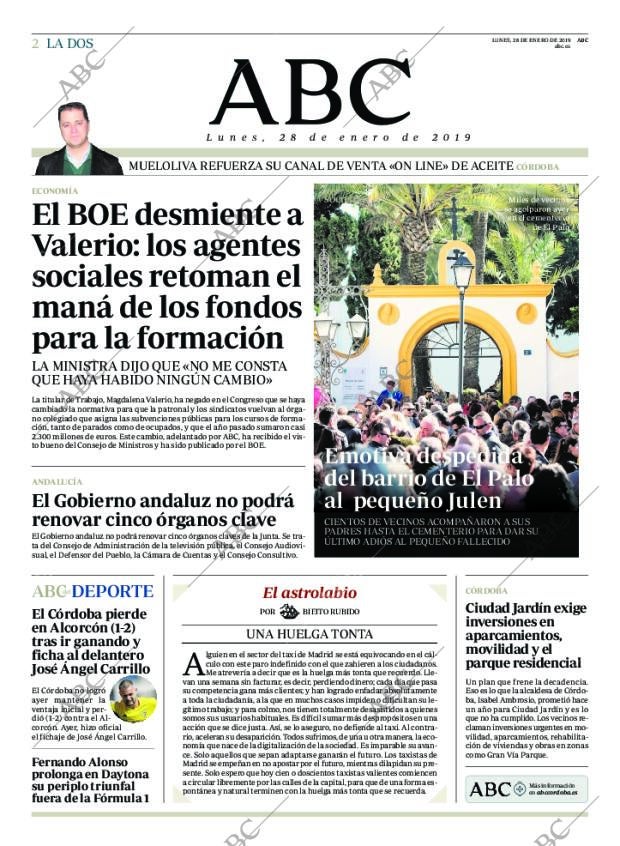 ABC CORDOBA 28-01-2019 página 2