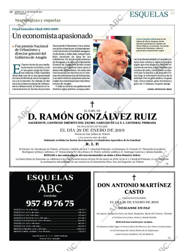 ABC CORDOBA 30-01-2019 página 63