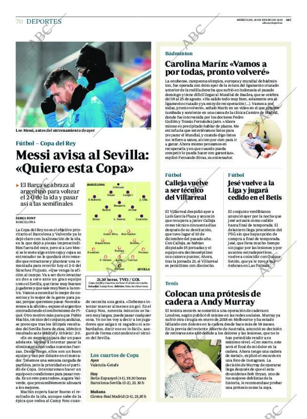 ABC CORDOBA 30-01-2019 página 70