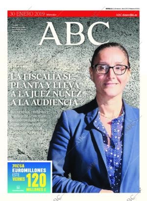 ABC SEVILLA 30-01-2019 página 1