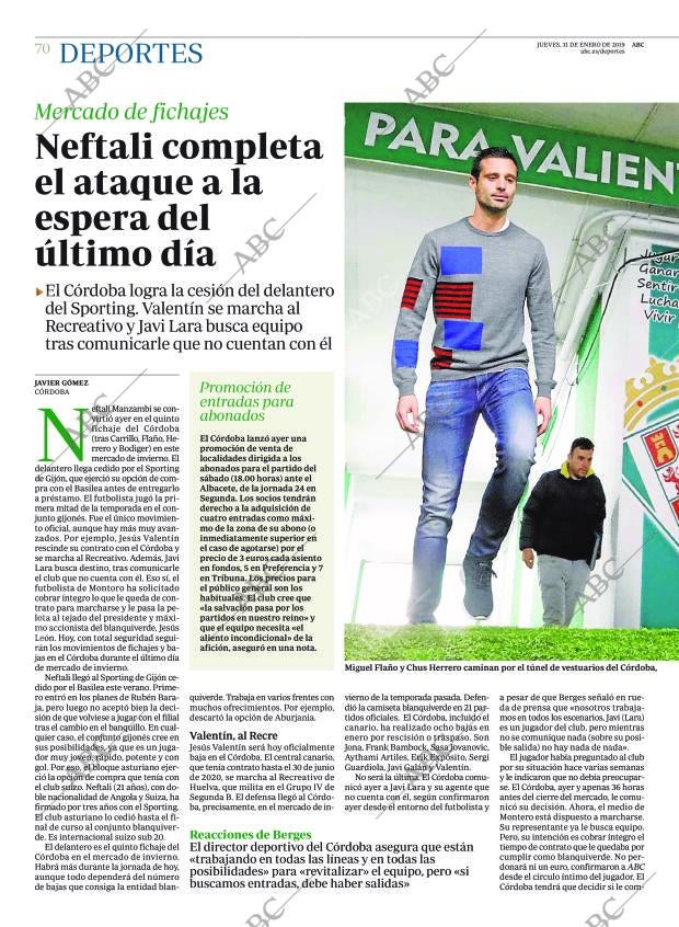ABC CORDOBA 31-01-2019 página 70