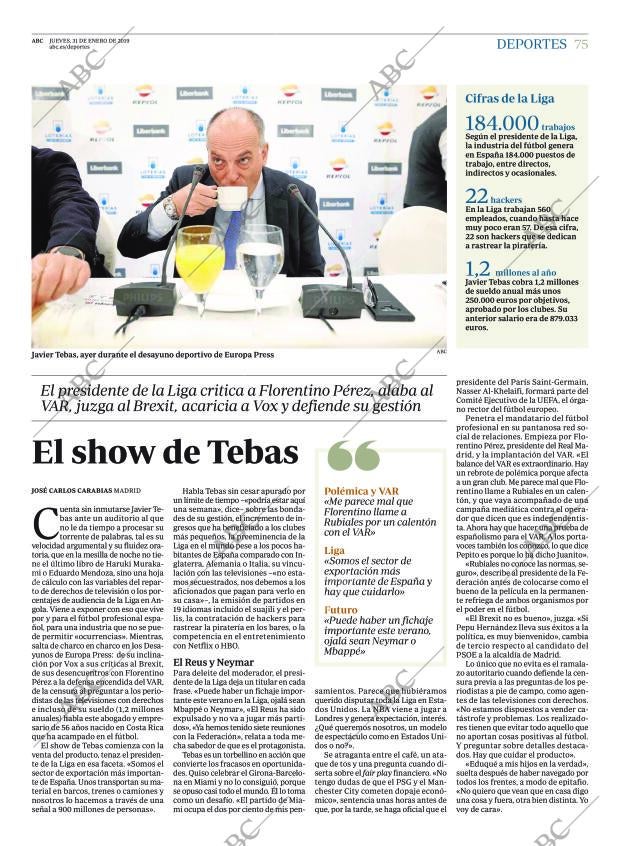 ABC CORDOBA 31-01-2019 página 75