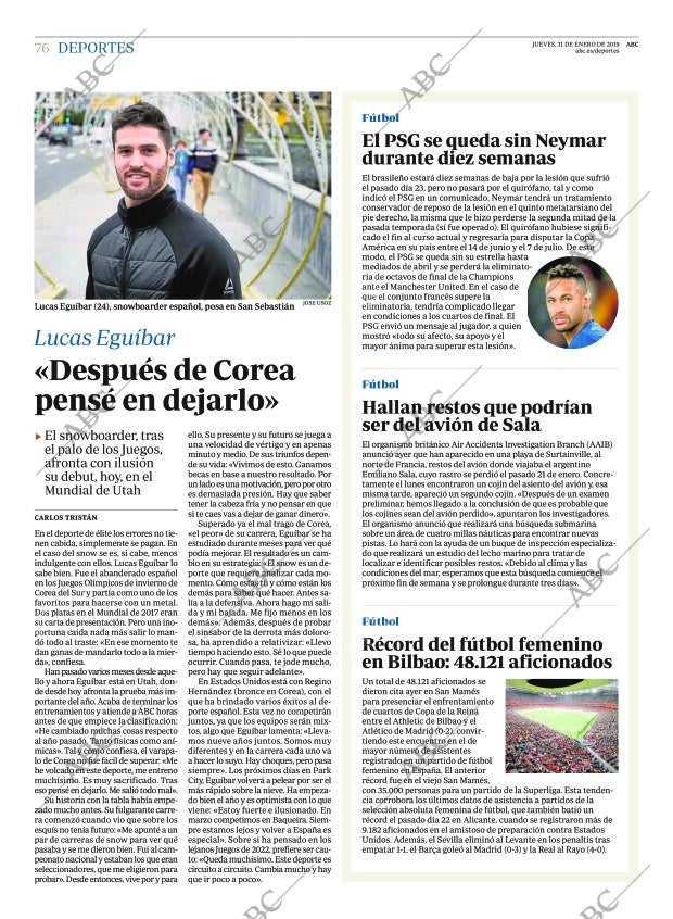 ABC CORDOBA 31-01-2019 página 76