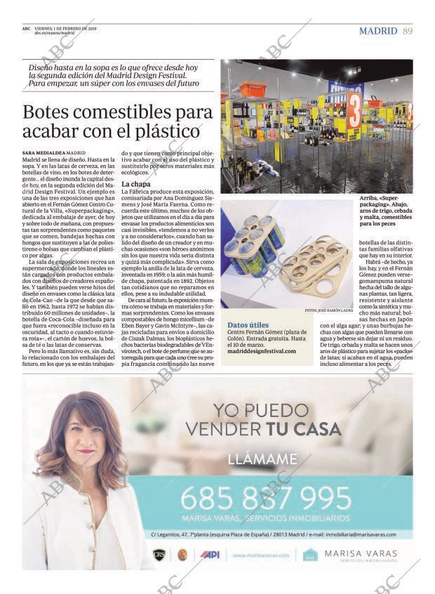 ABC MADRID 01-02-2019 página 89