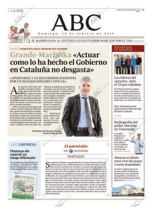 ABC MADRID 10-02-2019 página 2