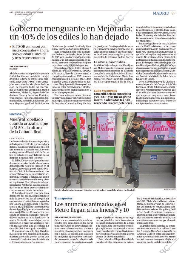 ABC MADRID 10-02-2019 página 87