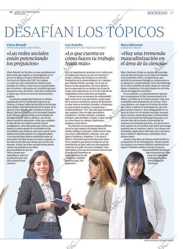 ABC MADRID 11-02-2019 página 47