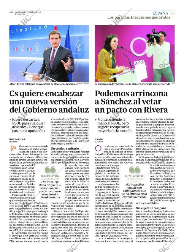 ABC CORDOBA 16-02-2019 página 45