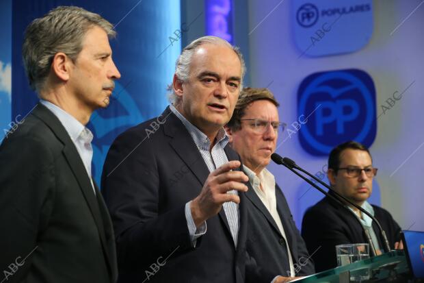 Rueda de prensa de Esteban González Pons tras su expulsión de Venezuela