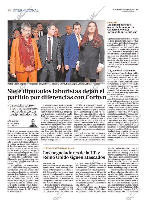 ABC MADRID 19-02-2019 página 30