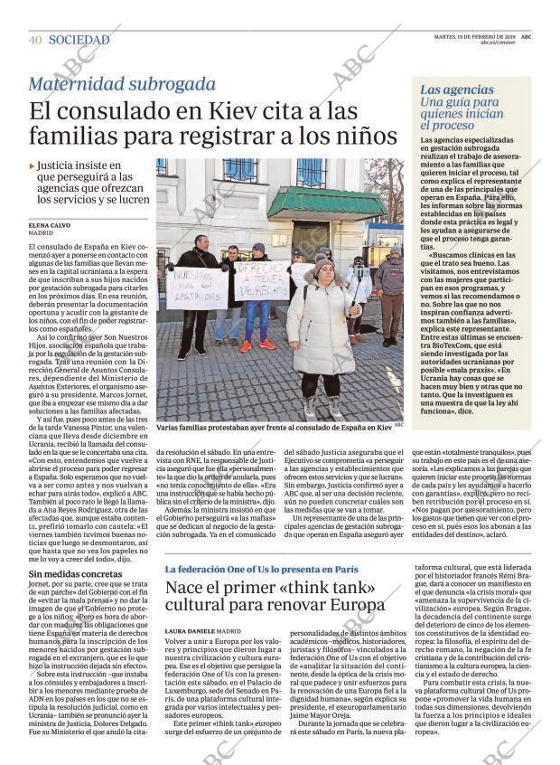 ABC MADRID 19-02-2019 página 40