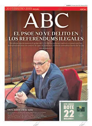 ABC MADRID 20-02-2019