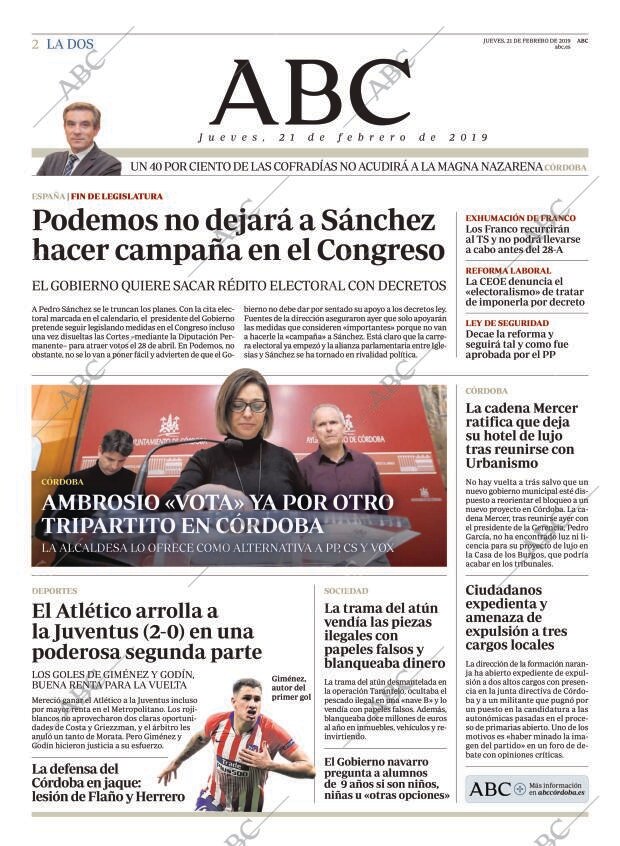 ABC CORDOBA 21-02-2019 página 2