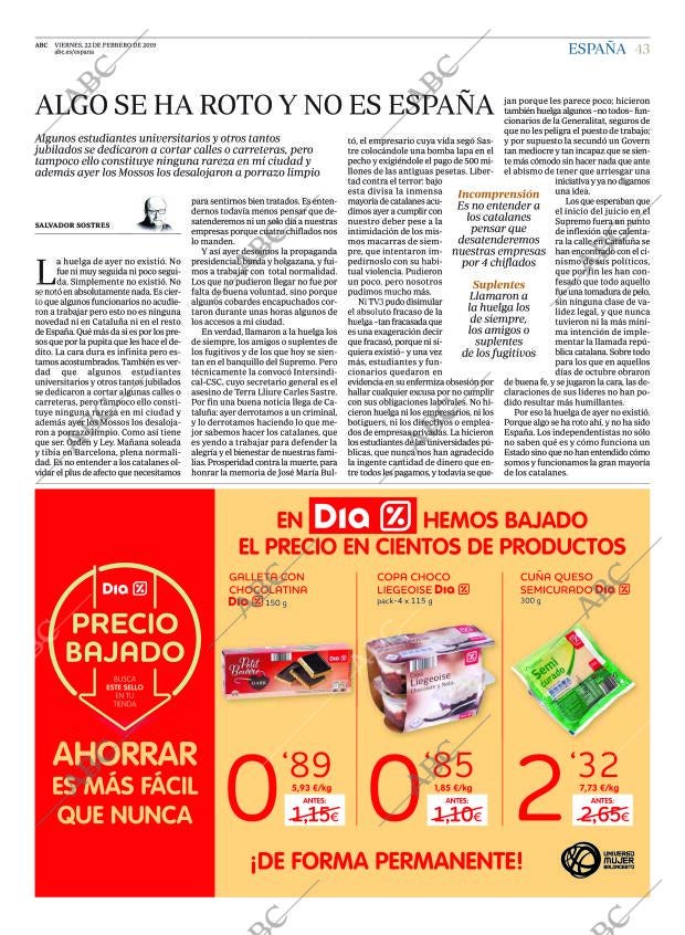 ABC CORDOBA 22-02-2019 página 43