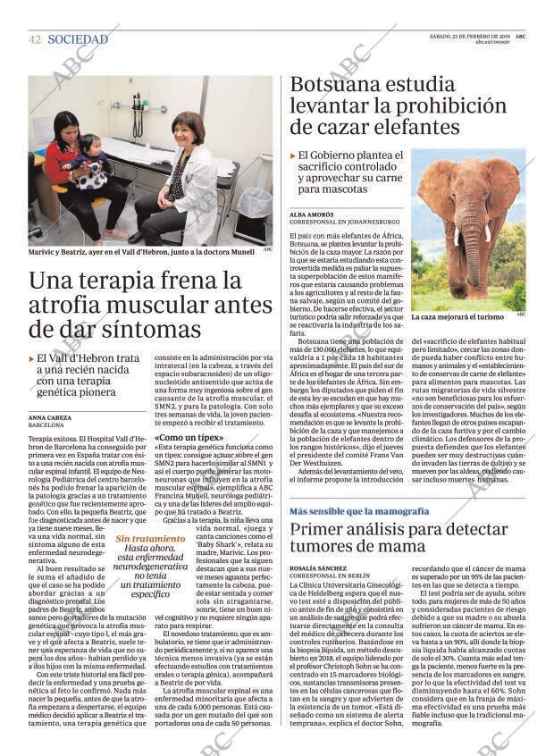 ABC MADRID 23-02-2019 página 42