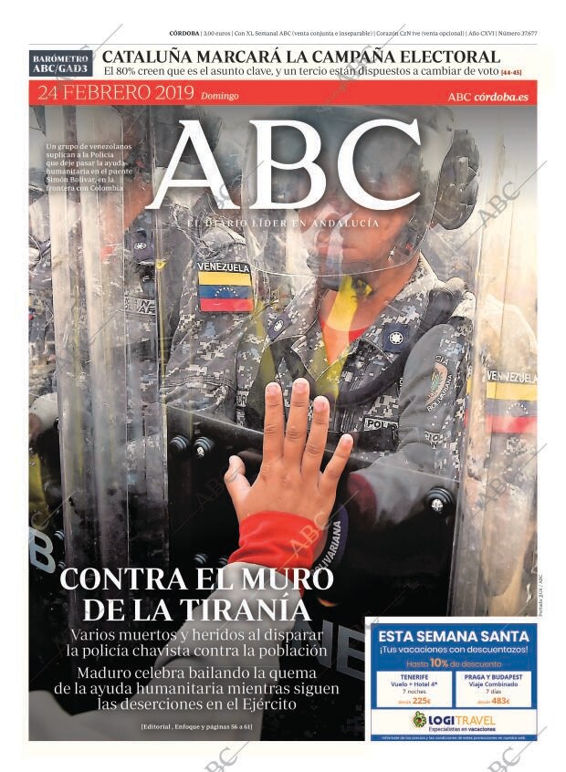 ABC CORDOBA 24-02-2019 página 1