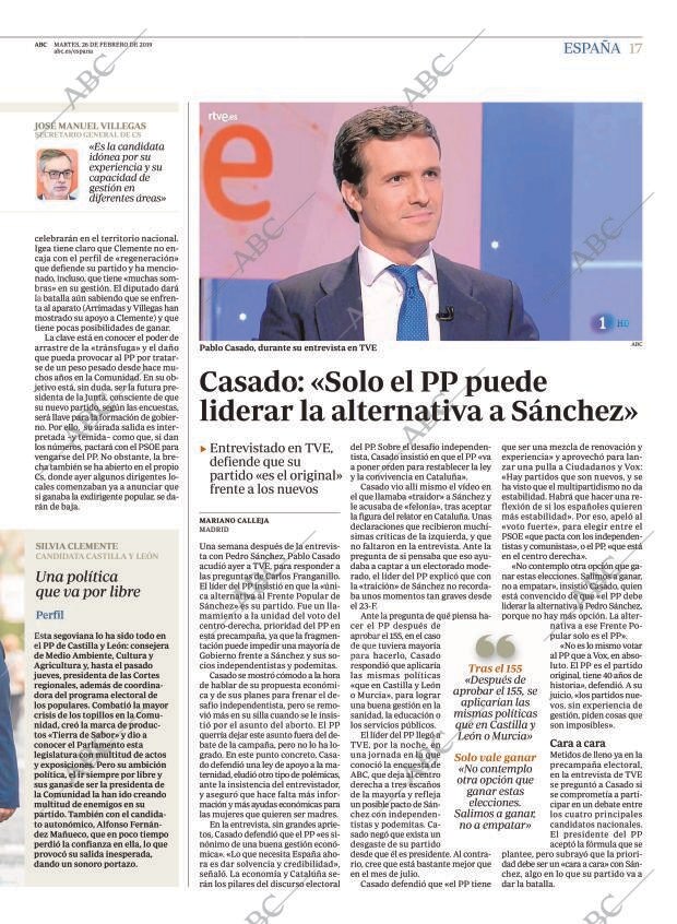 ABC MADRID 26-02-2019 página 17