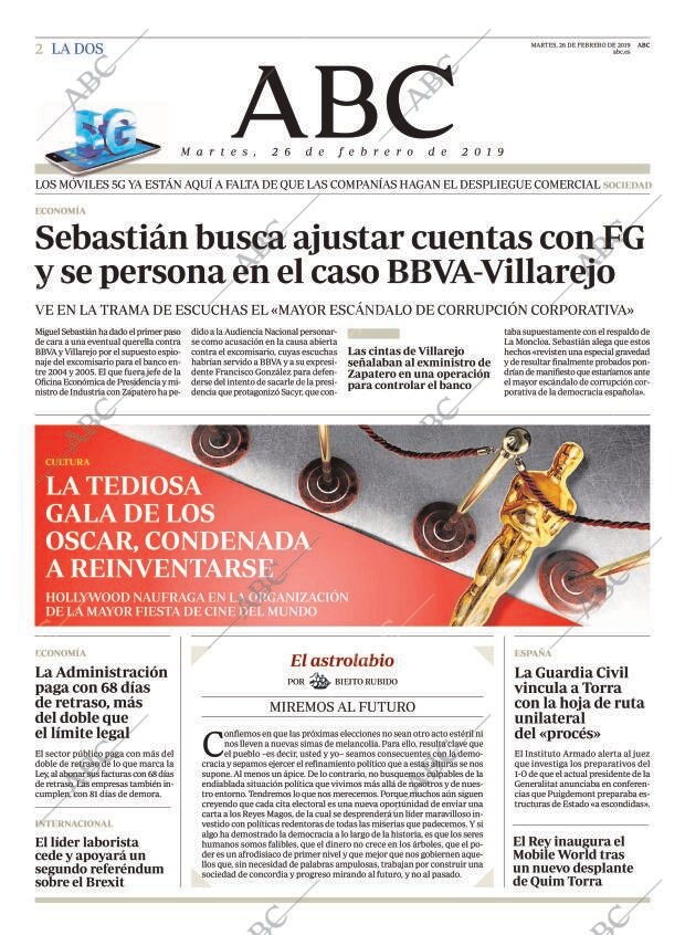 ABC MADRID 26-02-2019 página 2