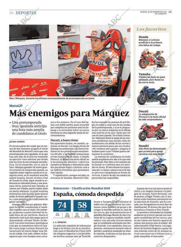 ABC MADRID 26-02-2019 página 56