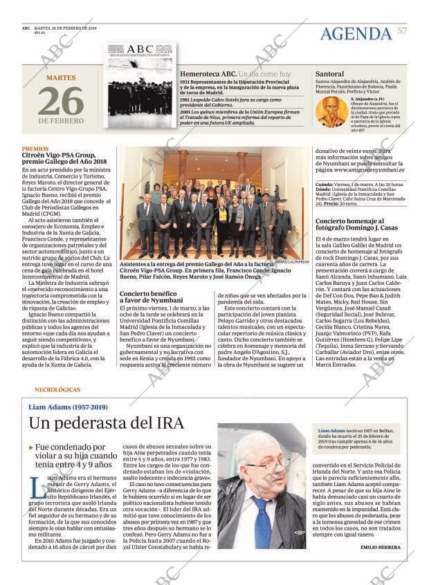 ABC MADRID 26-02-2019 página 57