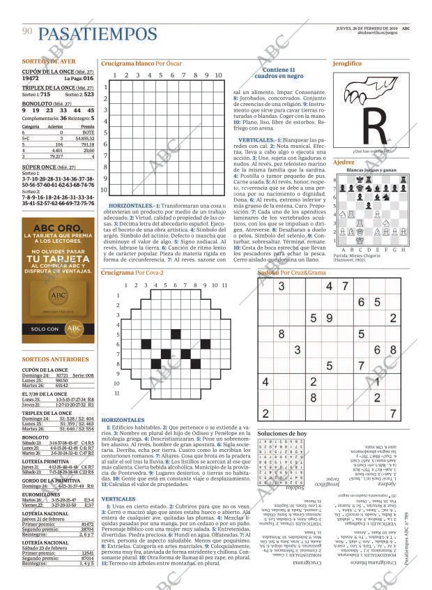 ABC SEVILLA 28-02-2019 página 90