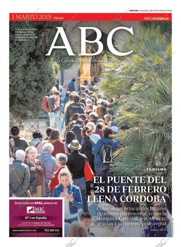 ABC CORDOBA 01-03-2019 página 1