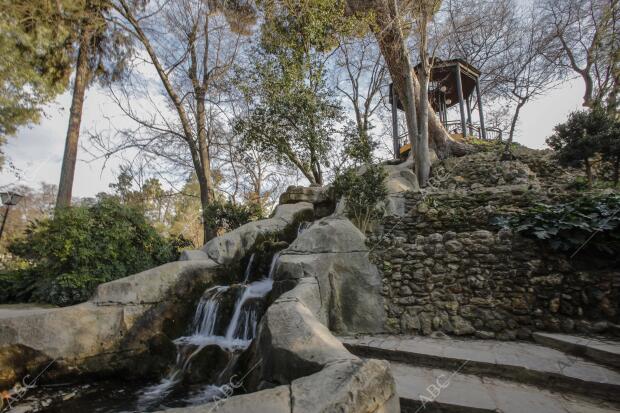 El parque de María Luisa. En la Imagen, el monte Gurugú
