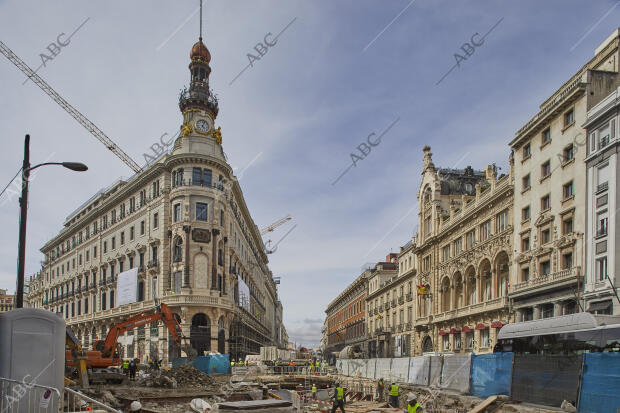 Evolución de las obras del complejo Canalejas