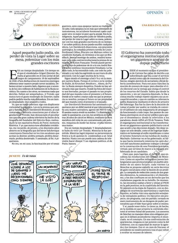 ABC MADRID 04-03-2019 página 13