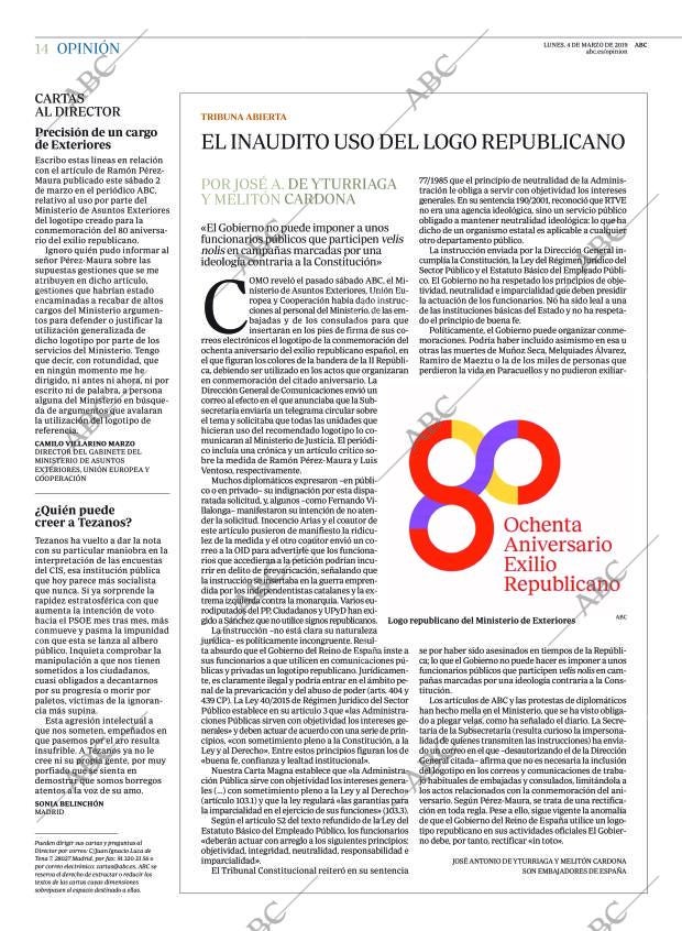 ABC MADRID 04-03-2019 página 14
