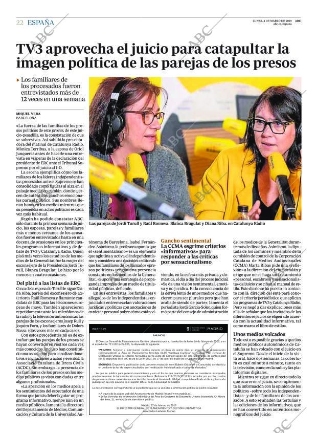 ABC MADRID 04-03-2019 página 22