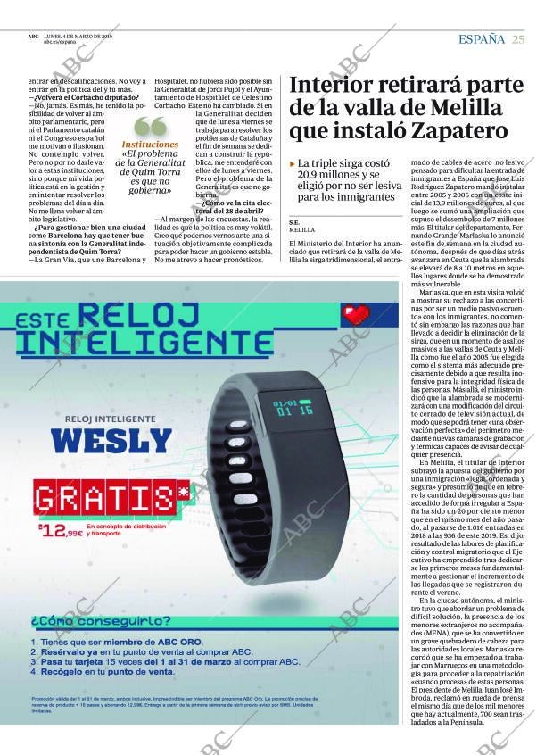 ABC MADRID 04-03-2019 página 25