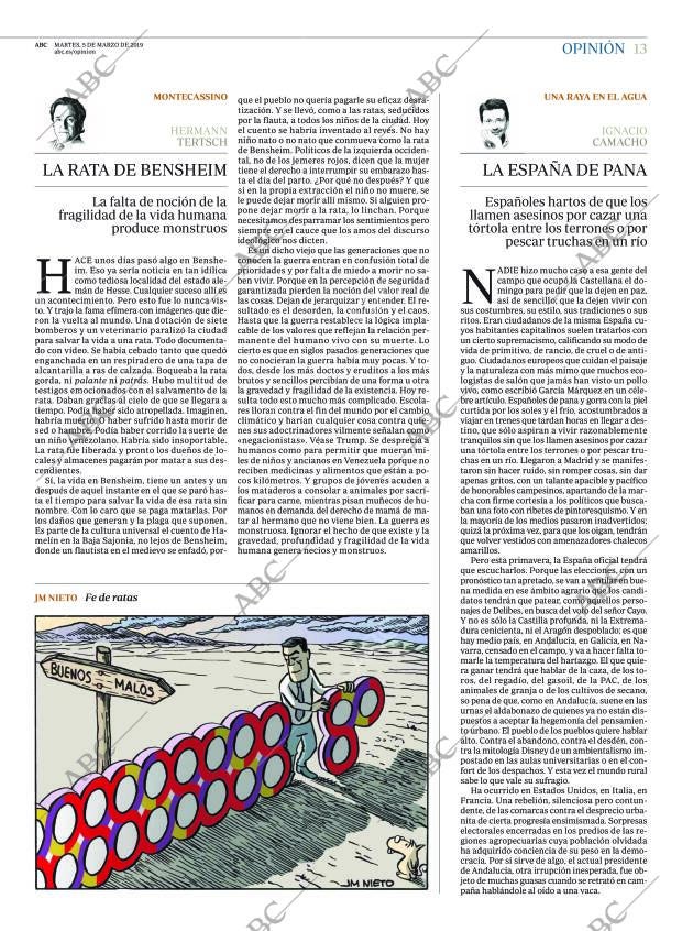 ABC MADRID 05-03-2019 página 13