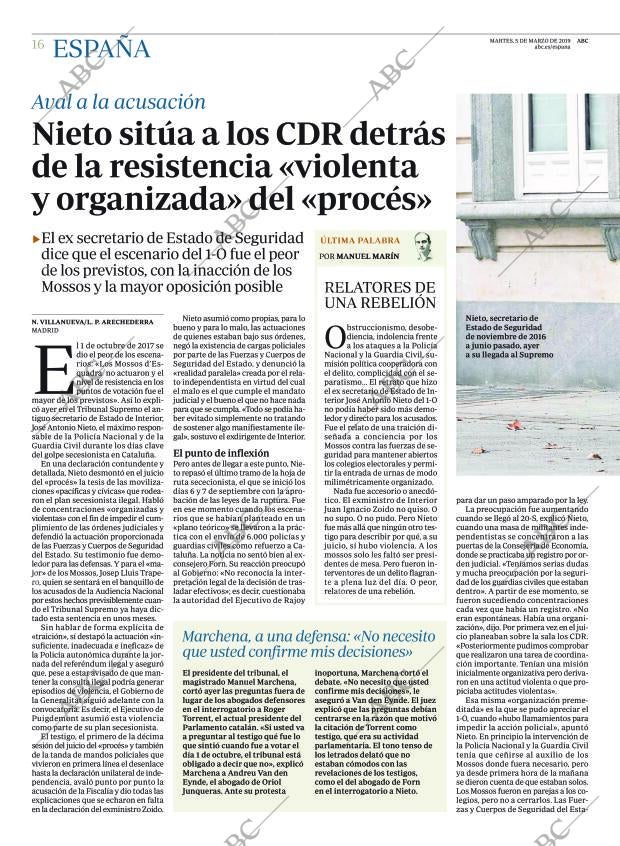 ABC MADRID 05-03-2019 página 16