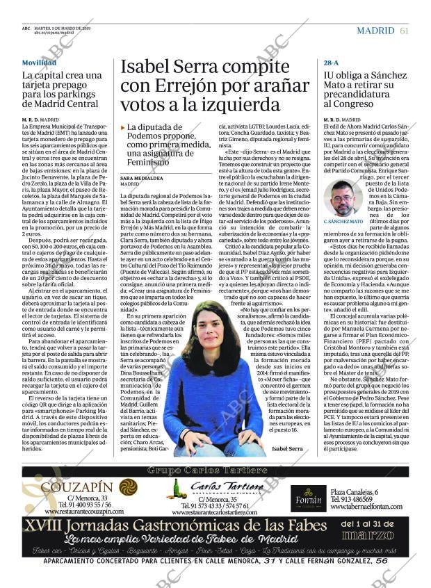 ABC MADRID 05-03-2019 página 61