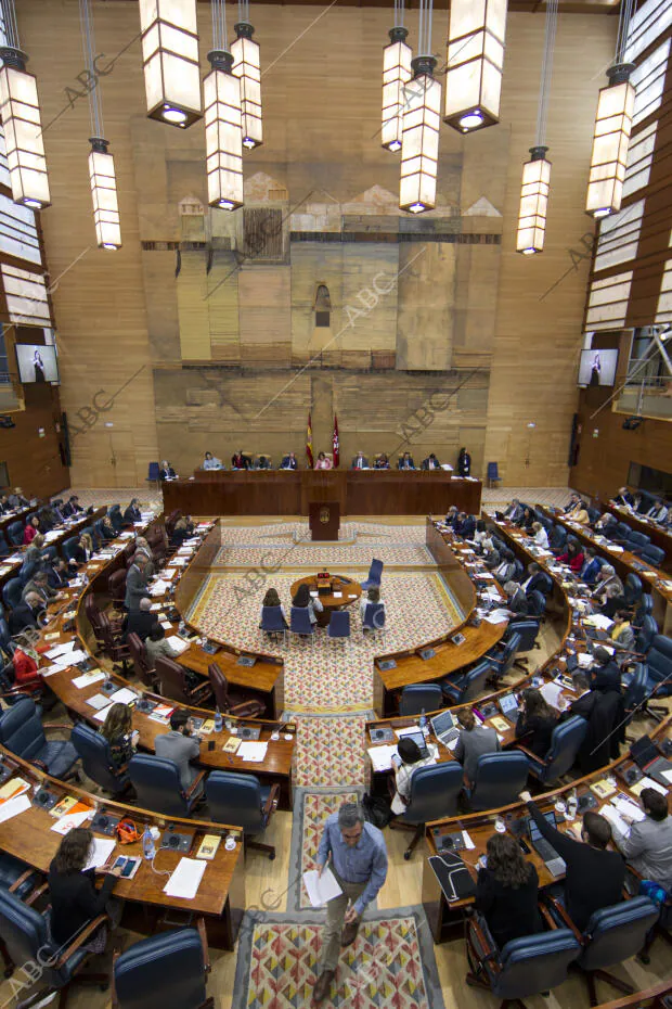 Pleno De La Asamblea De Madrid - Archivo ABC