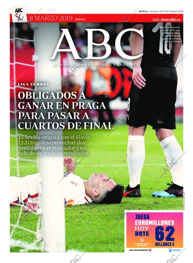 ABC SEVILLA 08-03-2019 página 1