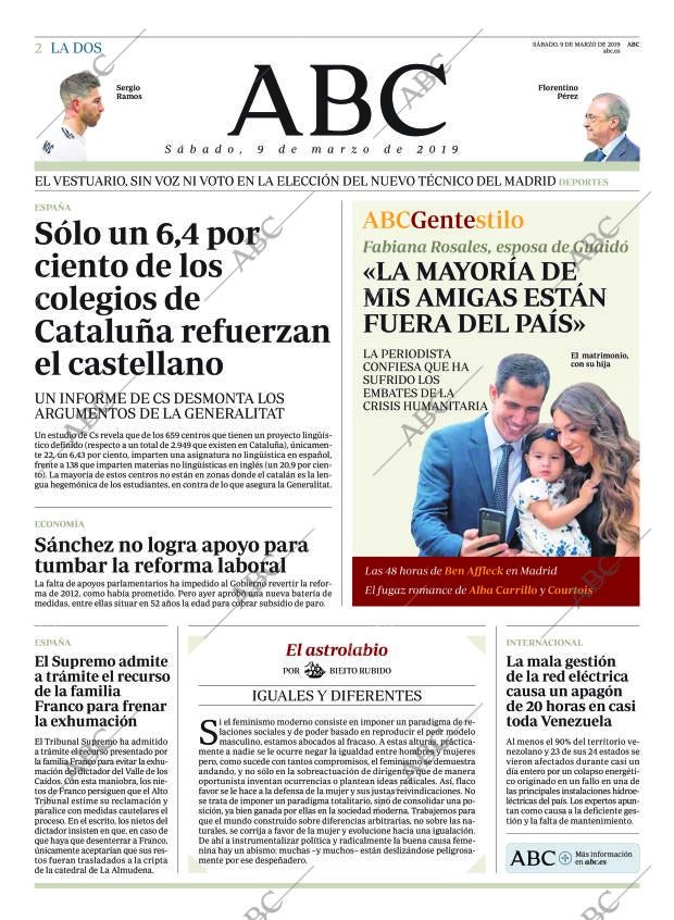 ABC MADRID 09-03-2019 página 2