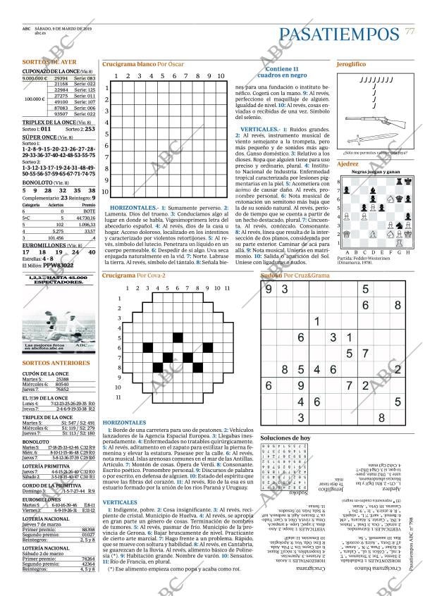 ABC MADRID 09-03-2019 página 77