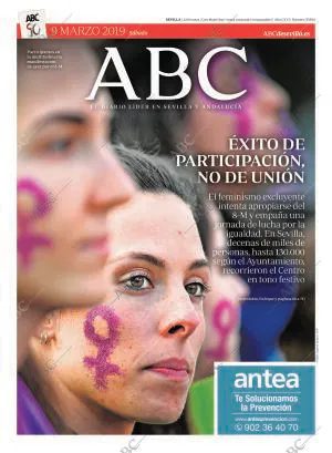 ABC SEVILLA 09-03-2019 página 1