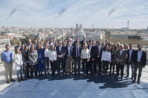 El presidente del Partido Popular, Pablo Casado, presenta a sus candidatos al...