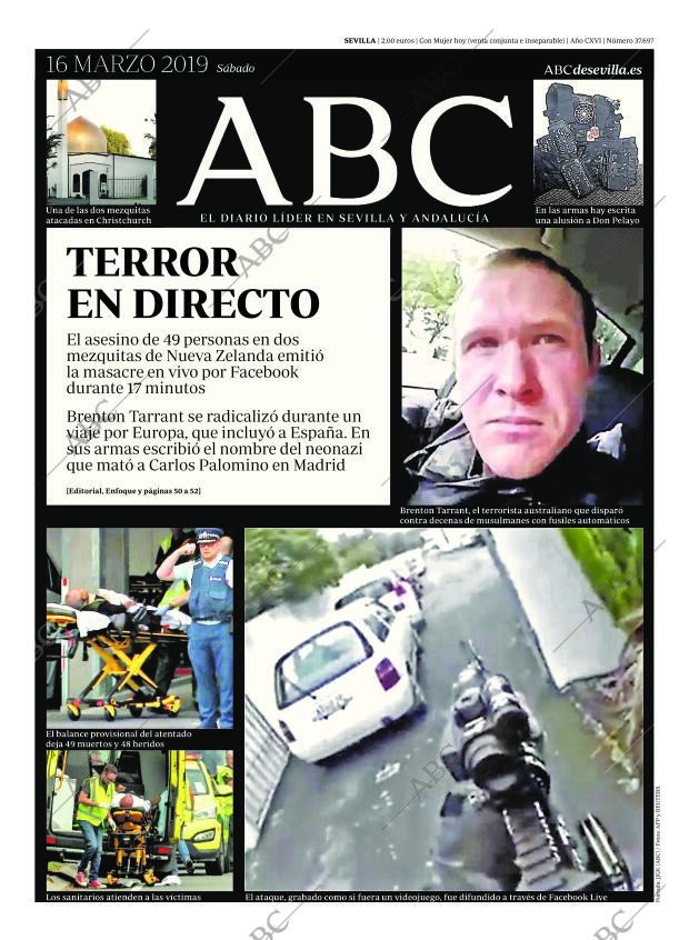ABC SEVILLA 16-03-2019 página 1